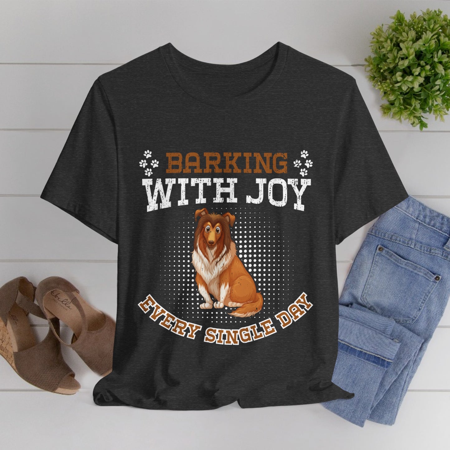 97 - Barking With Joy - T-shirt