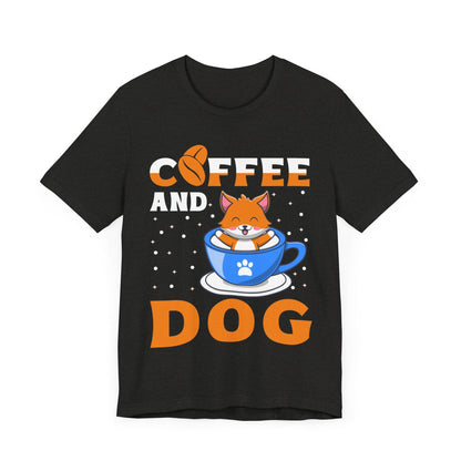 120 - Coffee and Dog - T-shirt