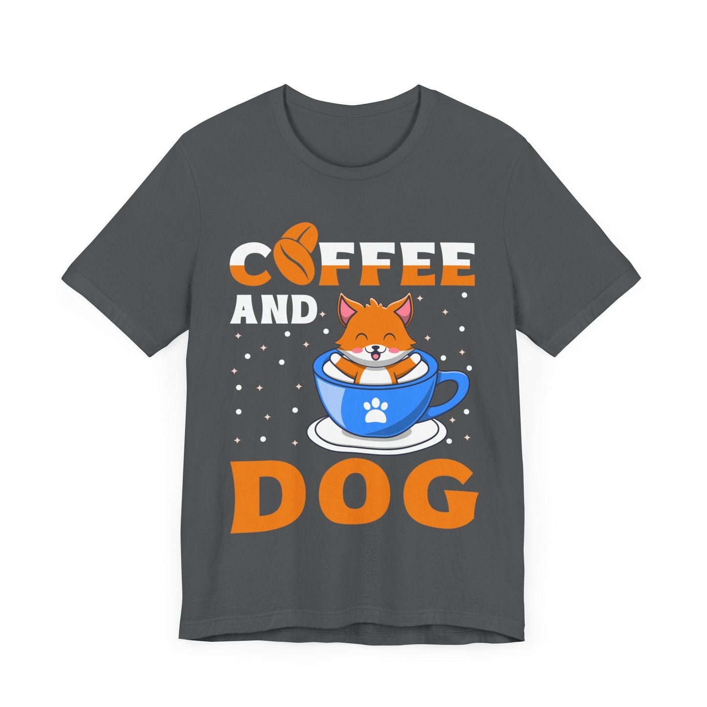 120 - Coffee and Dog - T-shirt