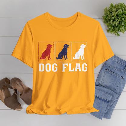 51 - Dog Flag - T-shirt