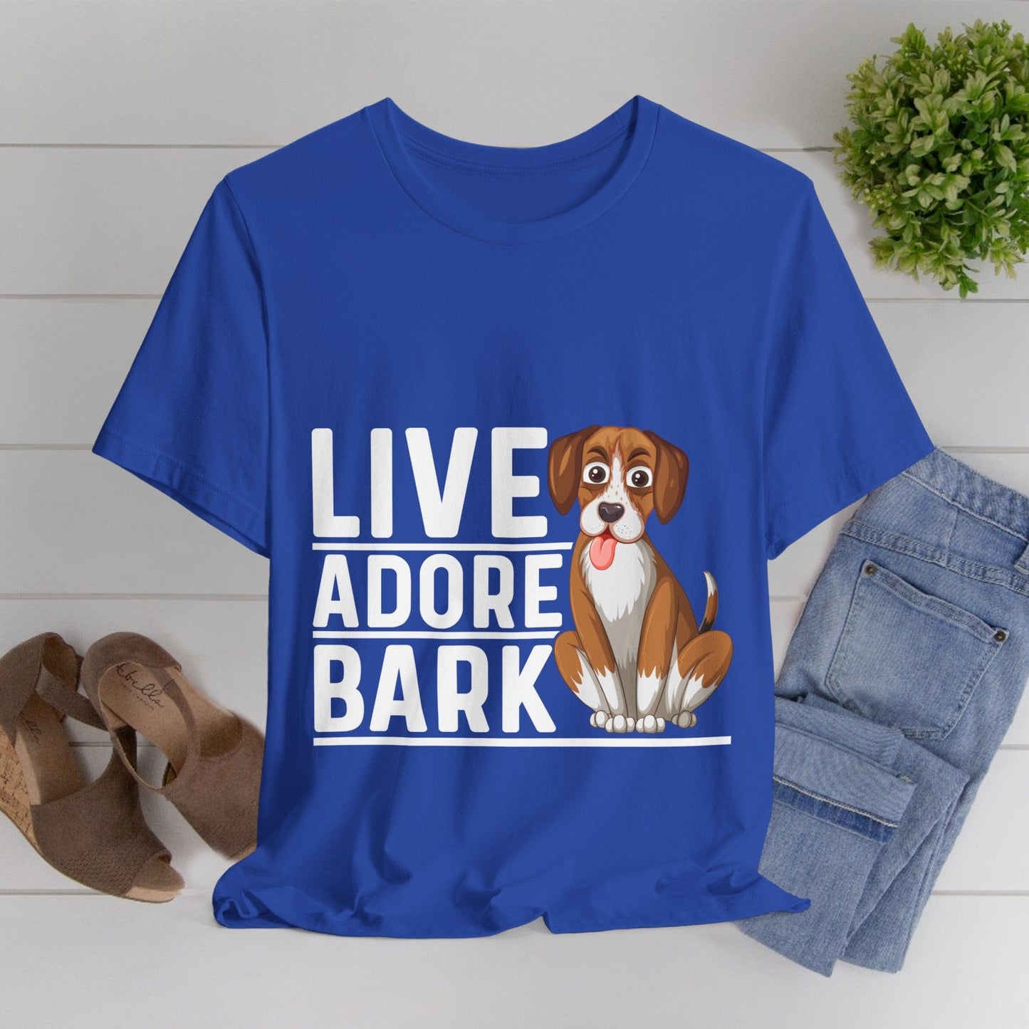 10 - Live Adore Bark - T-shirt