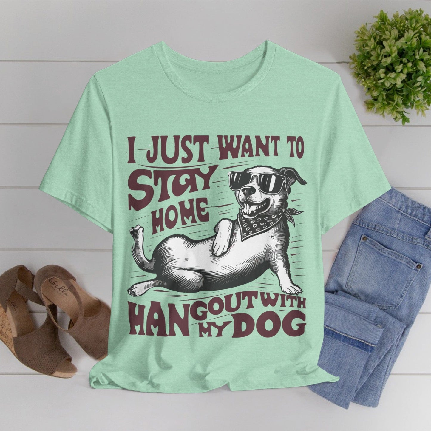 174 - Hangout With My Dog - T-shirt