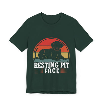 142 - Resting Pit Face - T-shirt