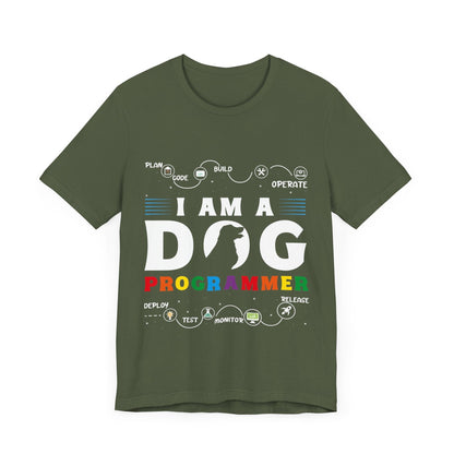 124 - Dog Programmer - T-shirt