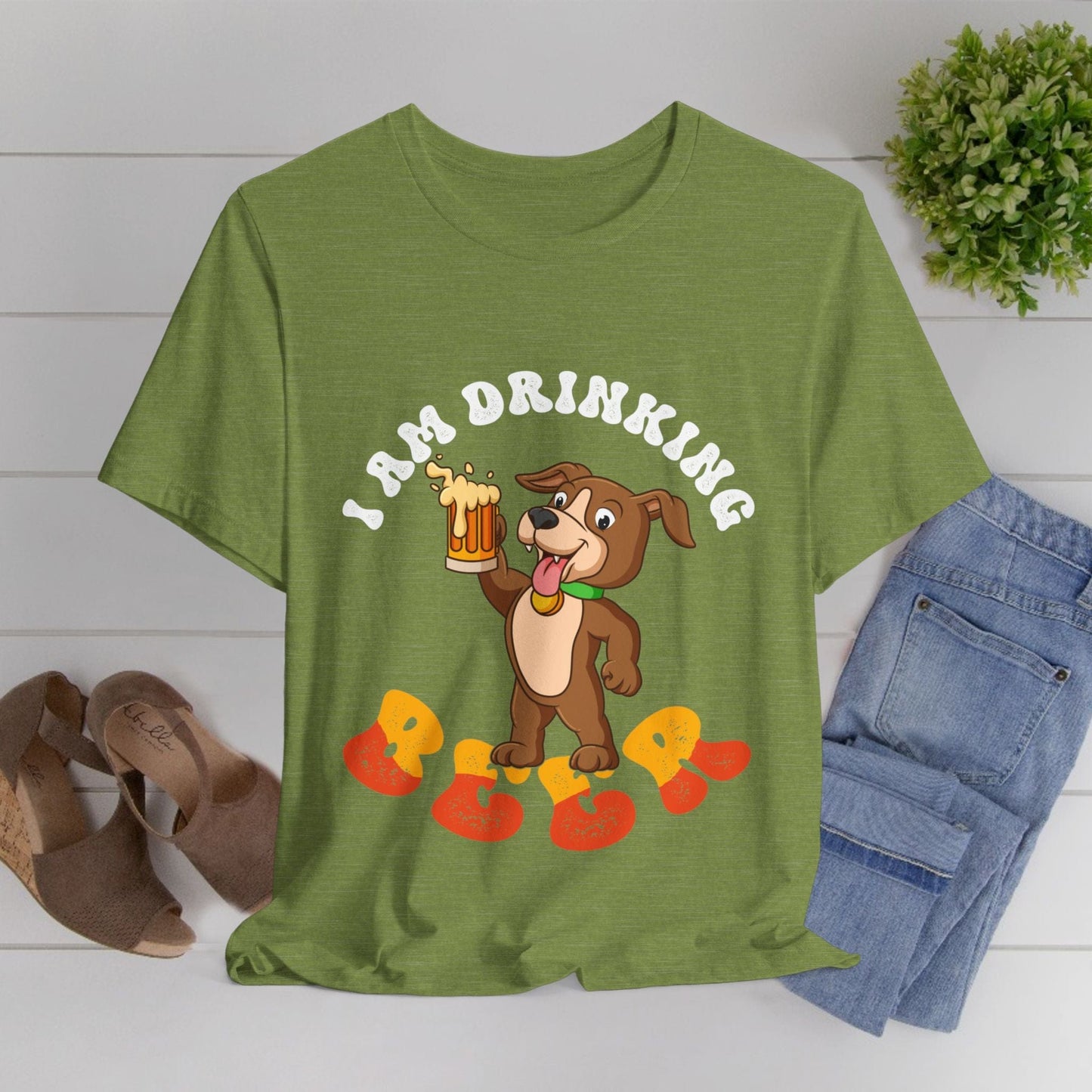 127 - I am Drinking - T-shirt