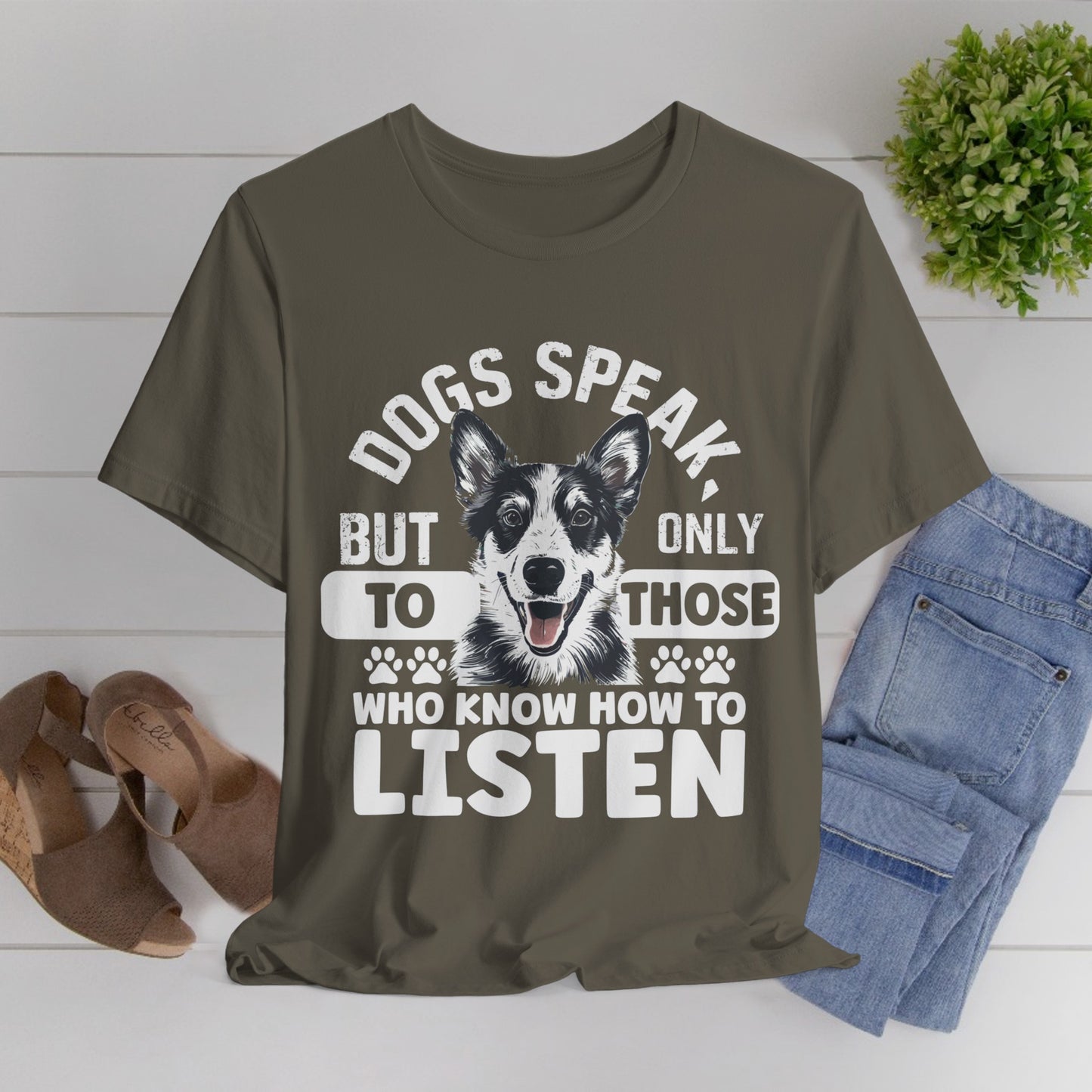 170 - Dogs Speak - T-shirt