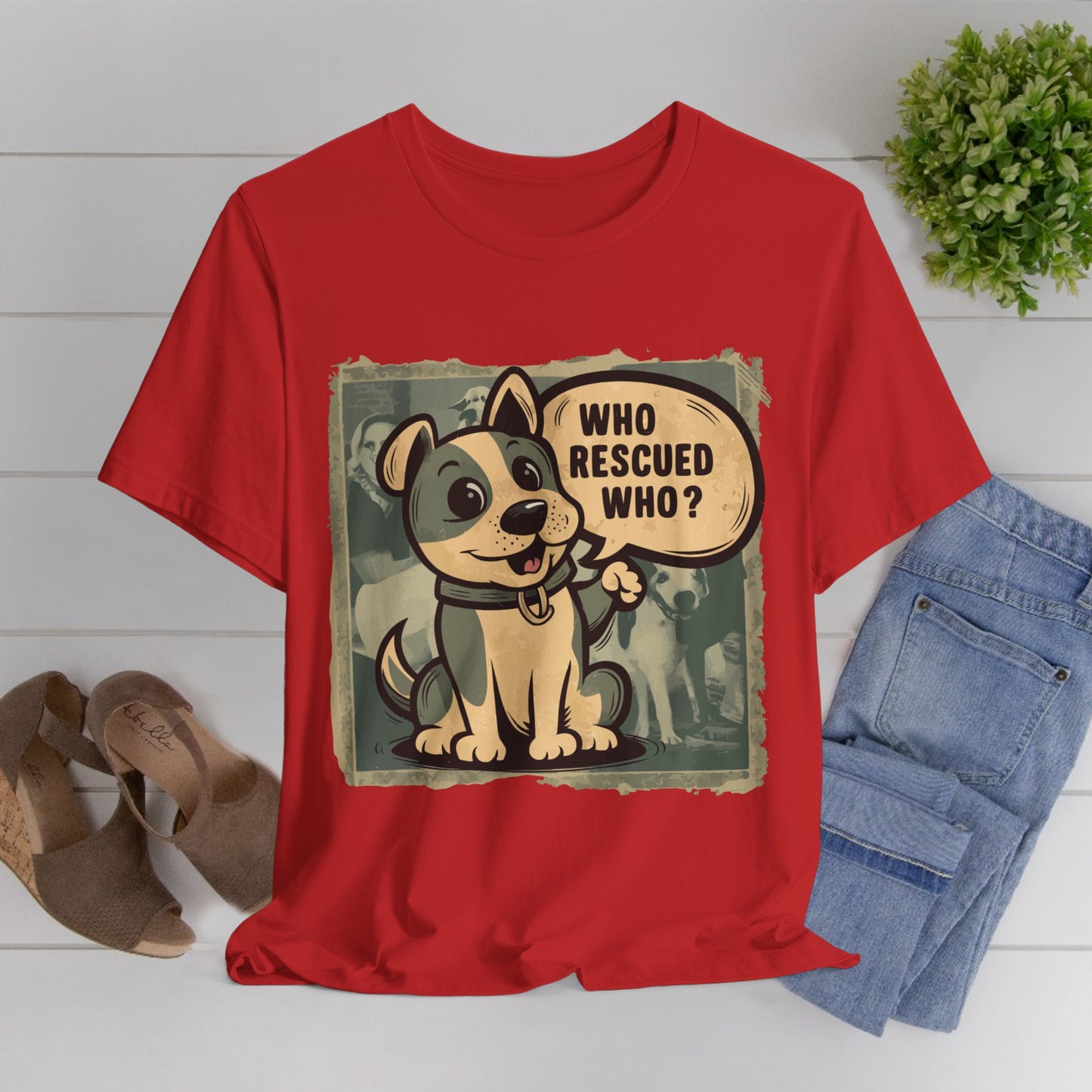 198 - Who Rescued - T-shirt