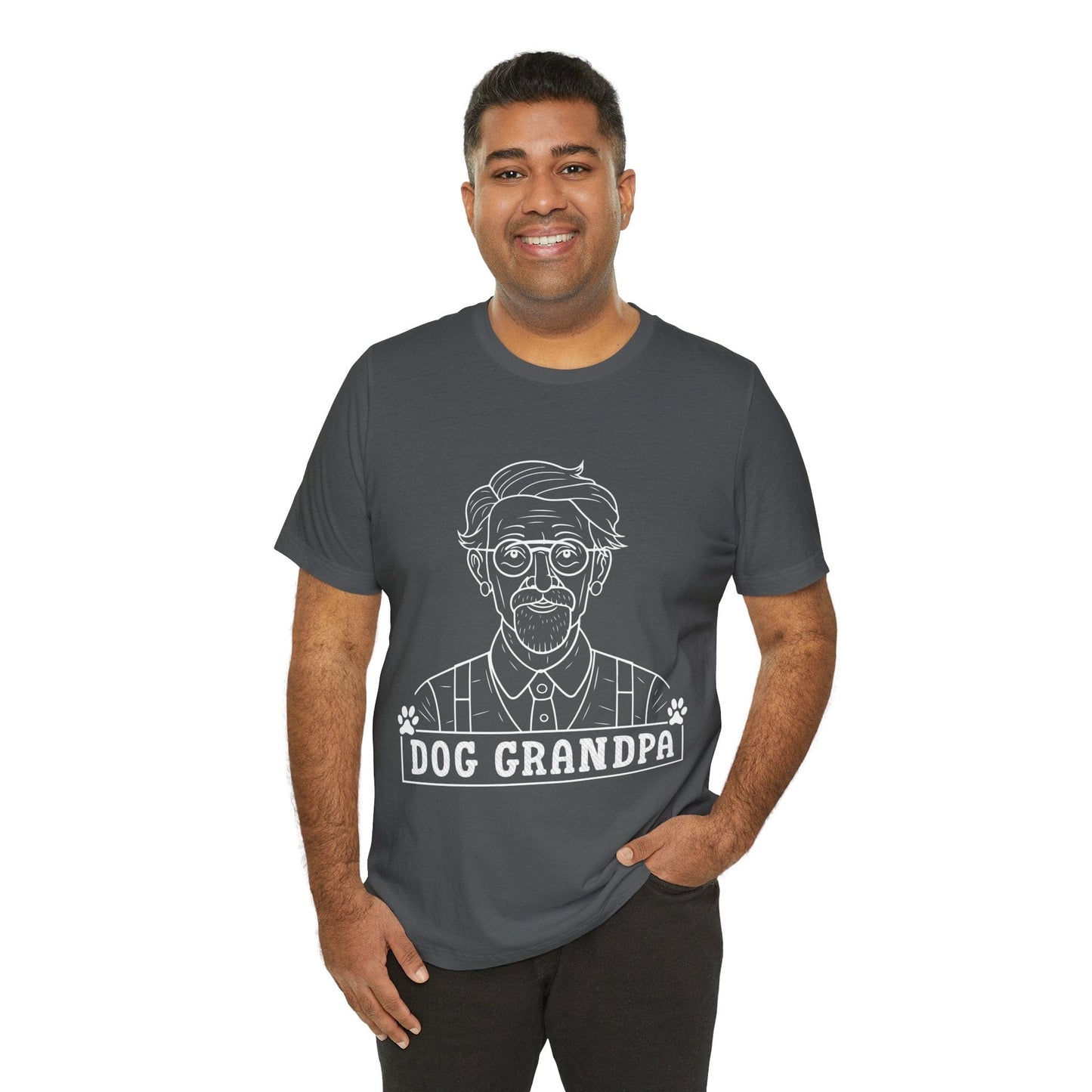 102 - Dog Grandpa - T-shirt