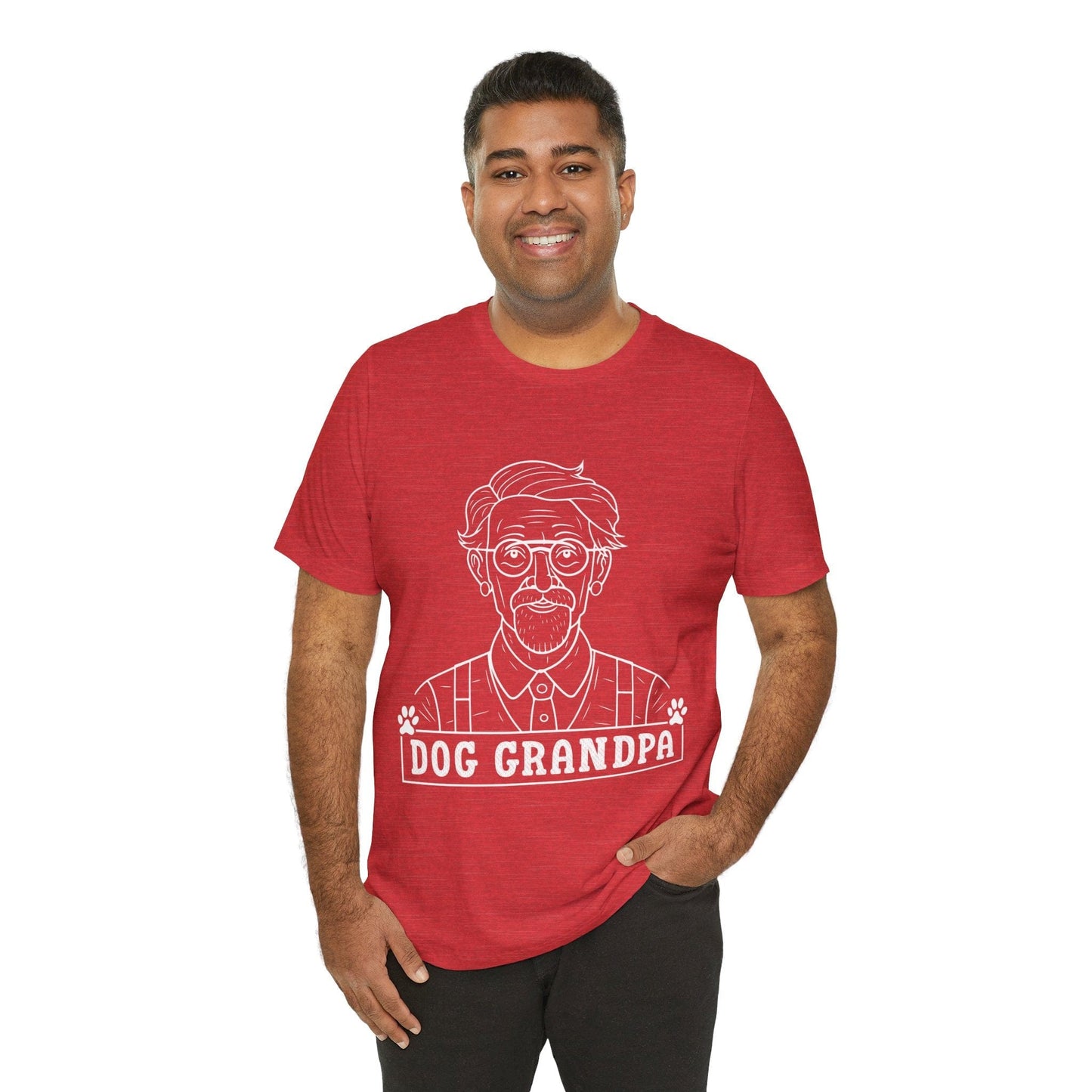 102 - Dog Grandpa - T-shirt