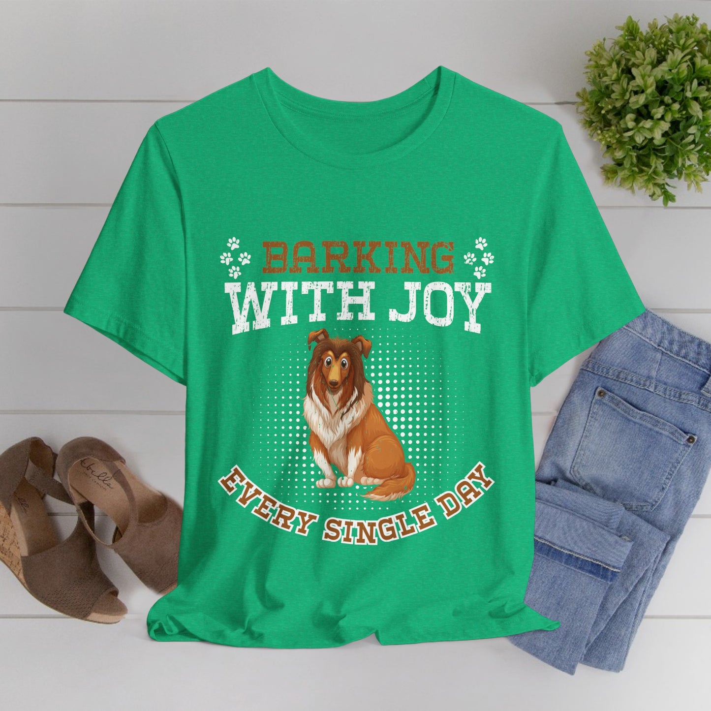 97 - Barking With Joy - T-shirt