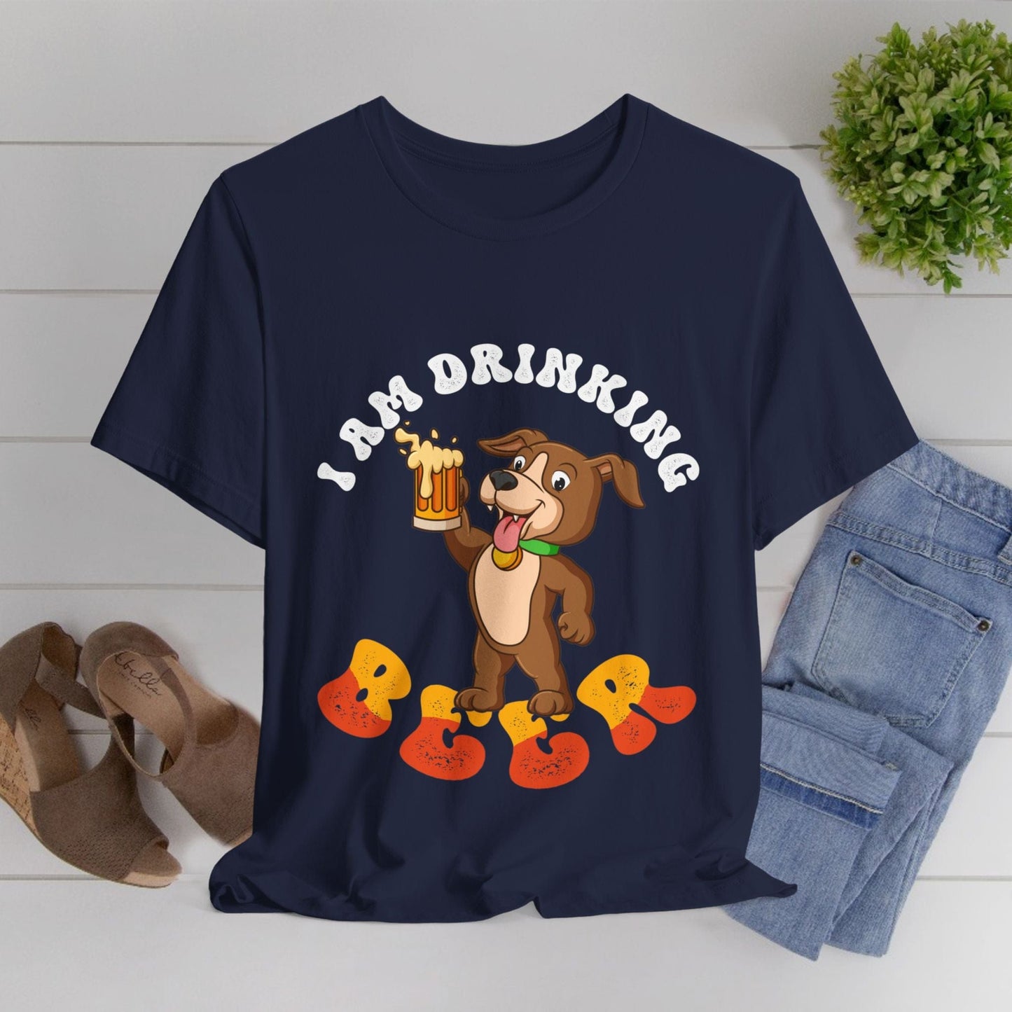 127 - I am Drinking - T-shirt