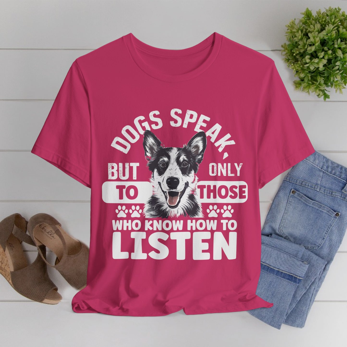 170 - Dogs Speak - T-shirt