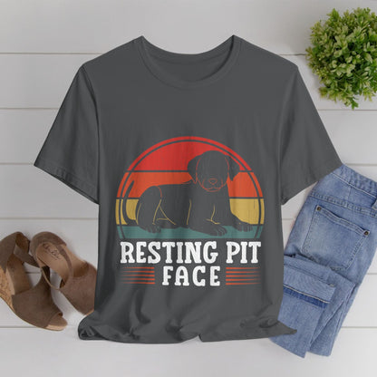 142 - Resting Pit Face - T-shirt