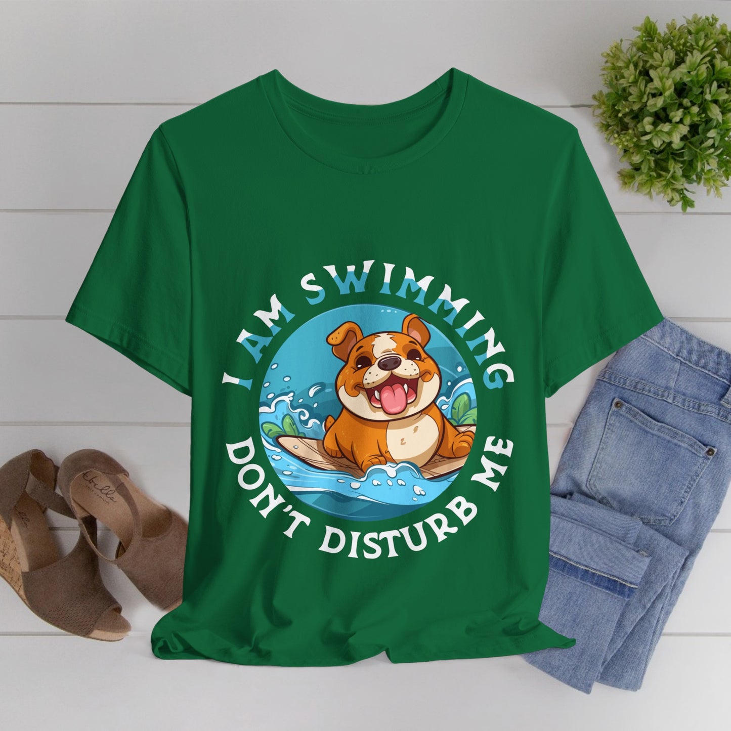 69 - I am Swimming -  T-shirt