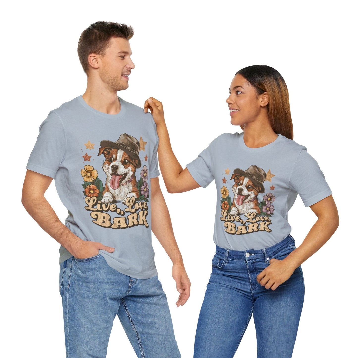 186 - Live Love Bark - T-shirt