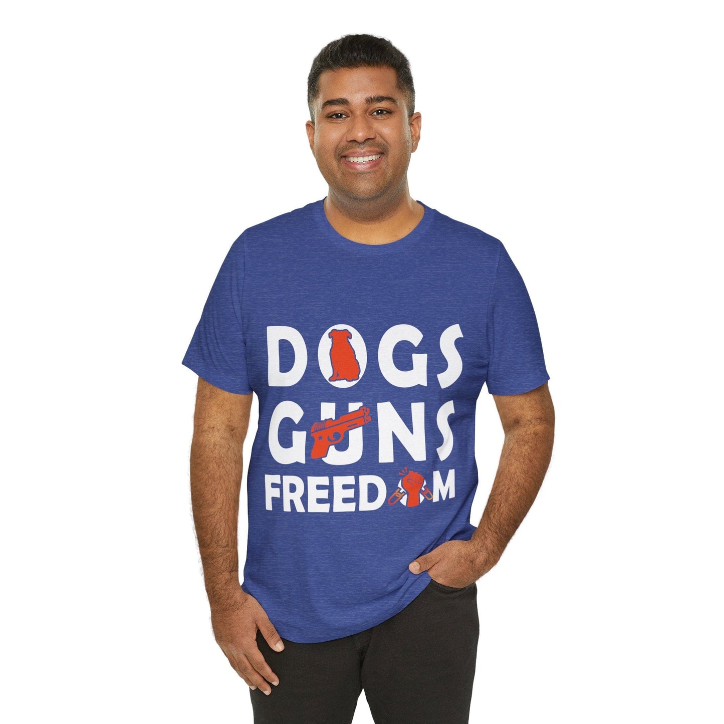 99 - Dogs Guns - T-shirt