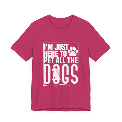 208 - Pet All The Dogs - T-shirt