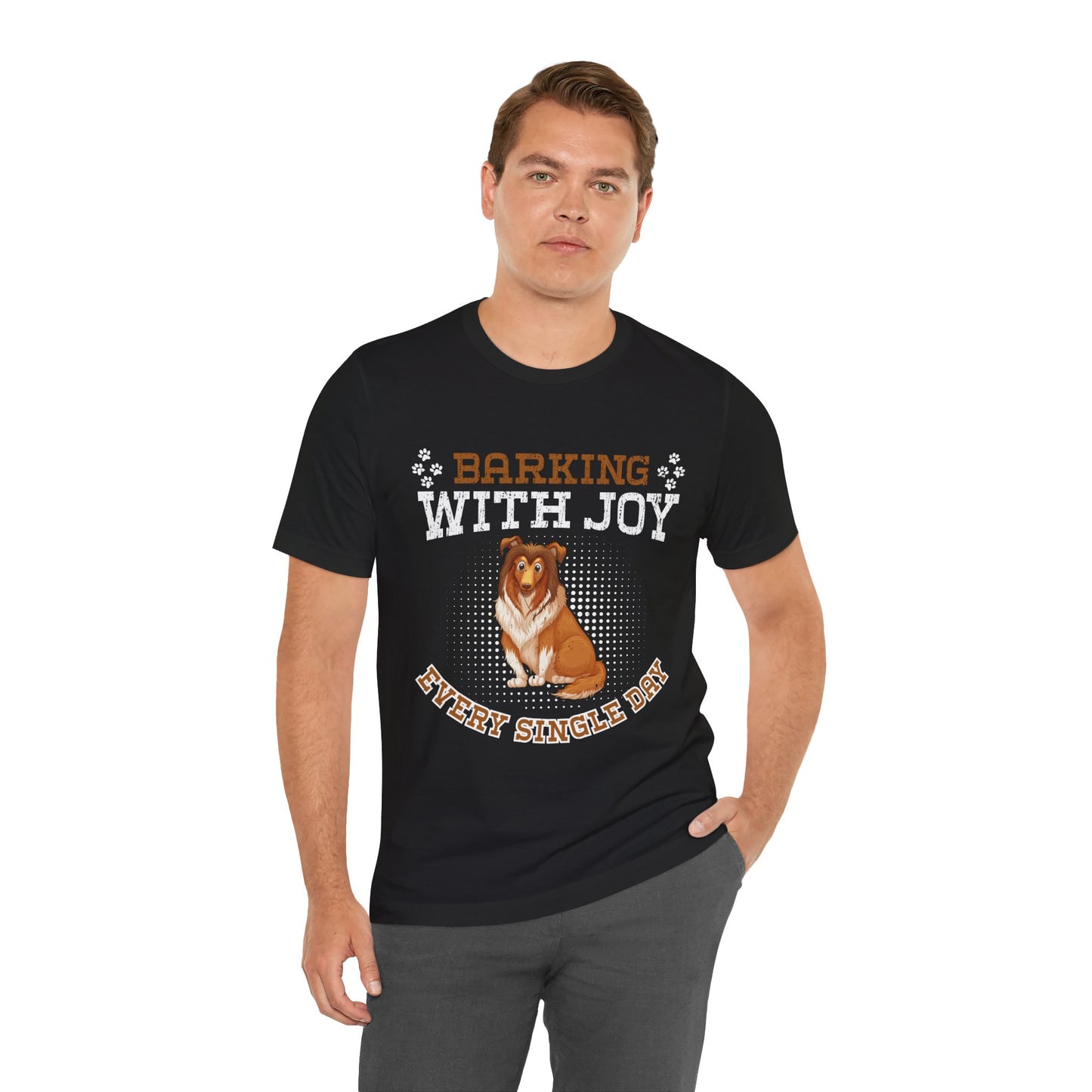 97 - Barking With Joy - T-shirt