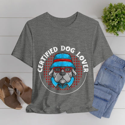 42 - Certified Dog Lover - T-shirt