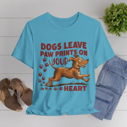 168 - Dogs Leave Paw - T-shirt