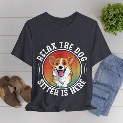 136 - Relax the Dog - T-shirt