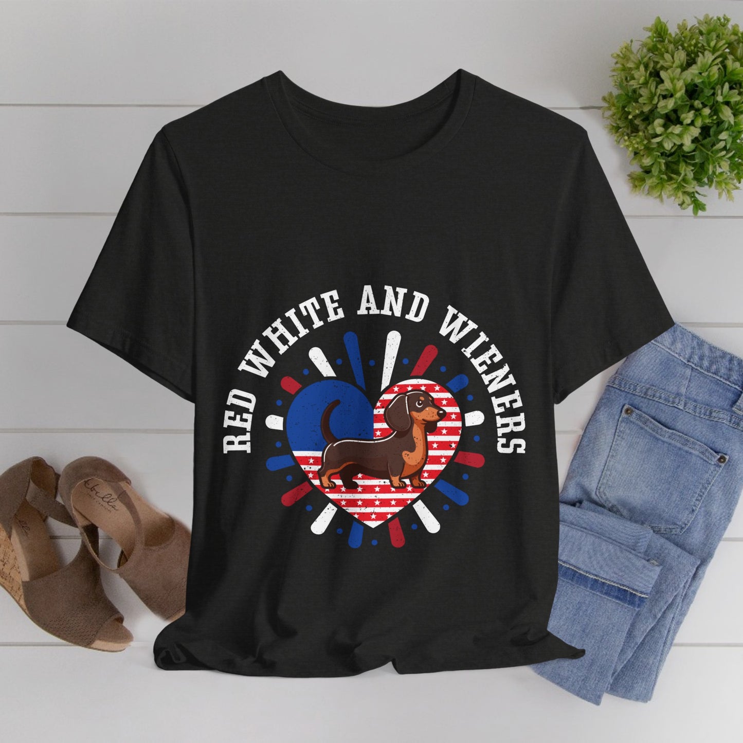 77 - Red White and Wieners - T-shirt