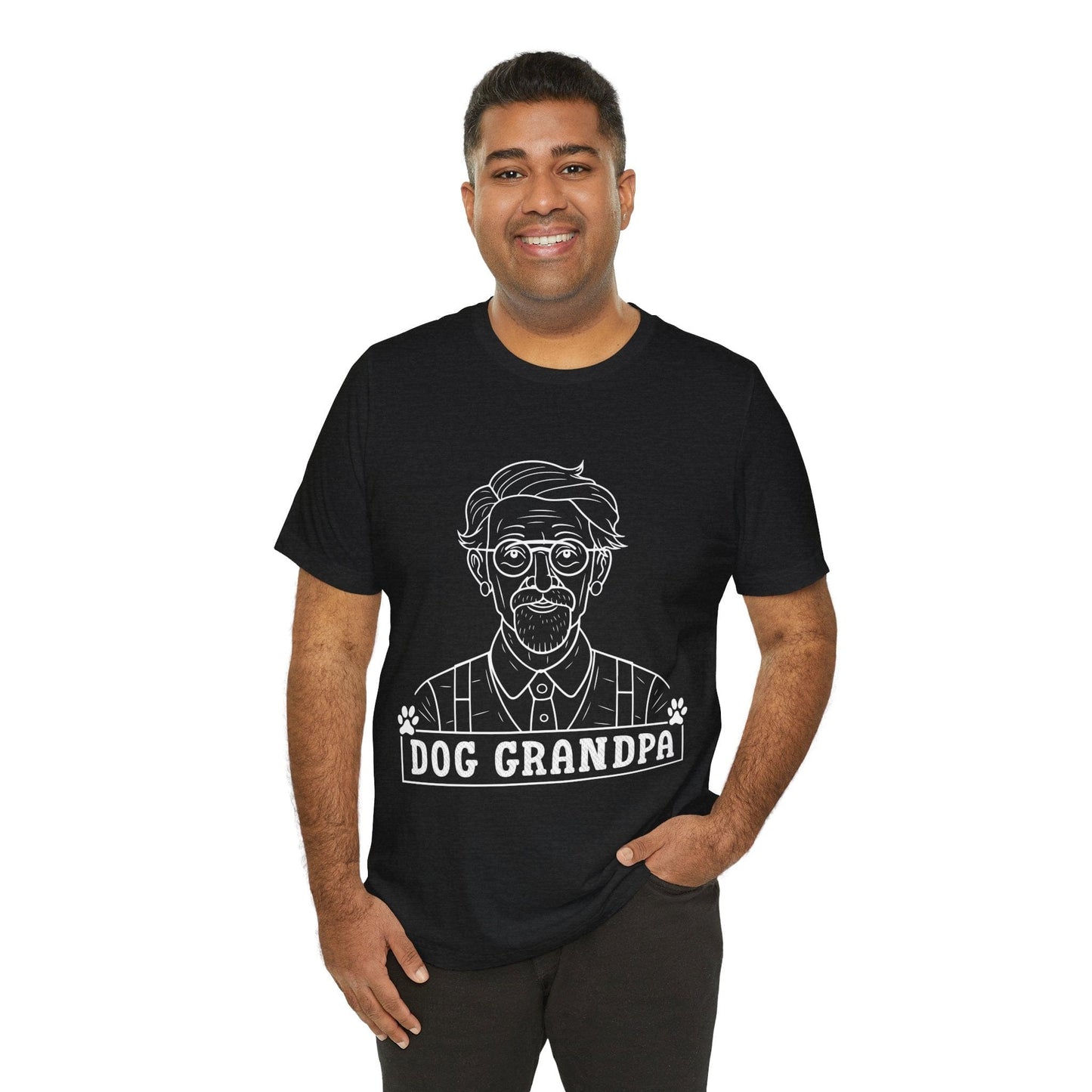 102 - Dog Grandpa - T-shirt