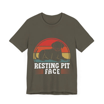 142 - Resting Pit Face - T-shirt