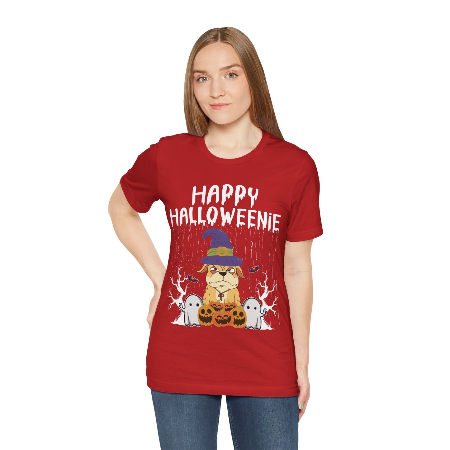 28 - Happy Halloweenie - T-shirt