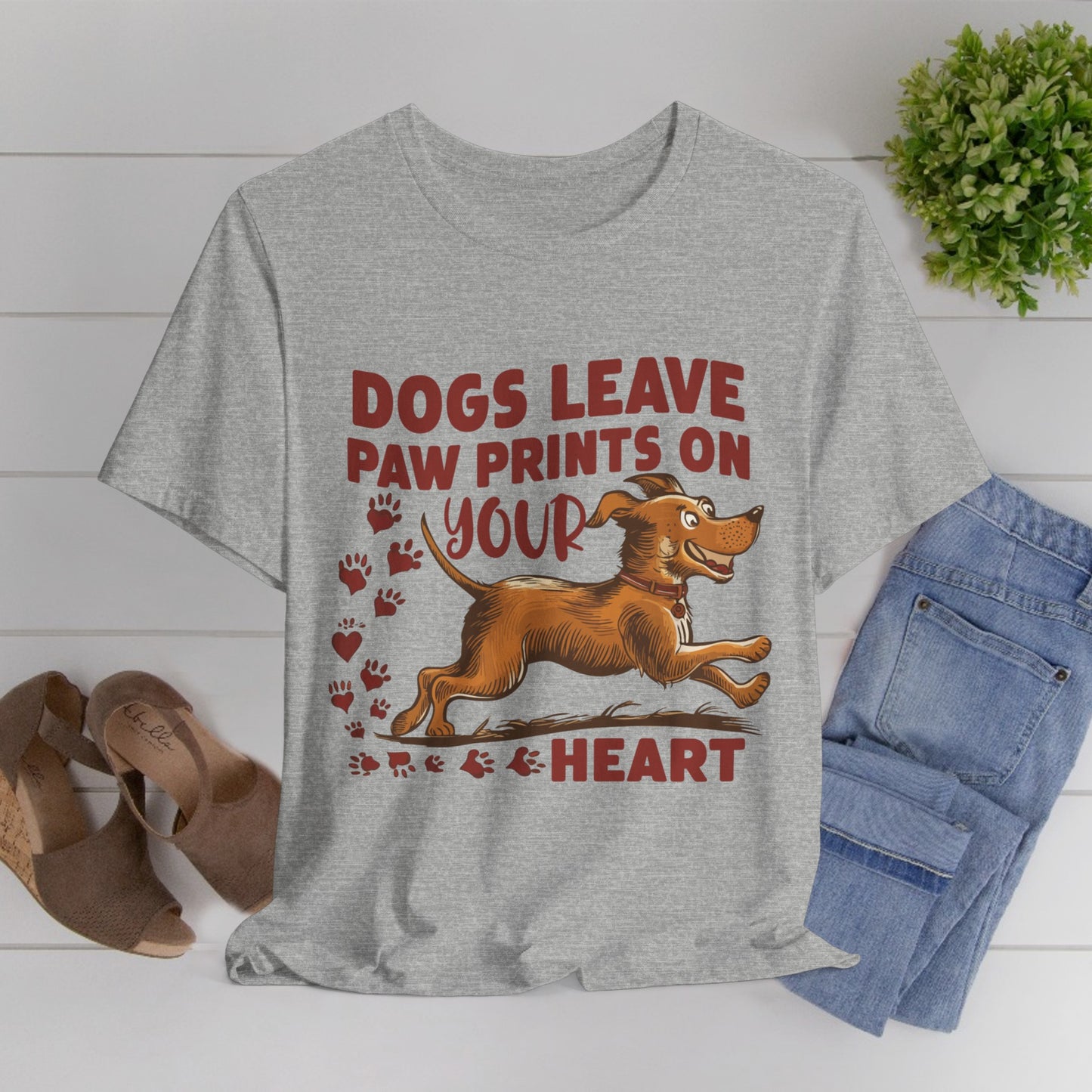 168 - Dogs Leave Paw - T-shirt