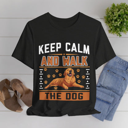 80 - Keep Calm and Walk - T-shirt