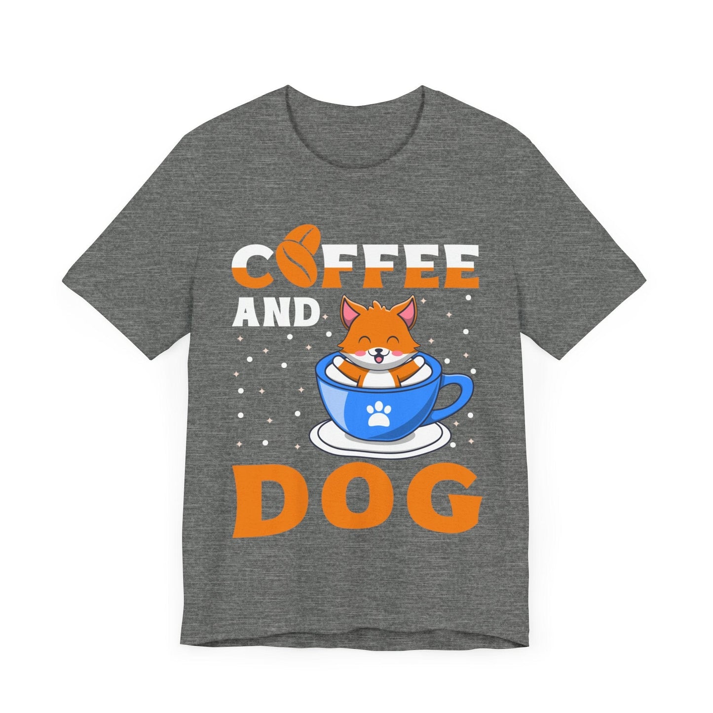 120 - Coffee and Dog - T-shirt