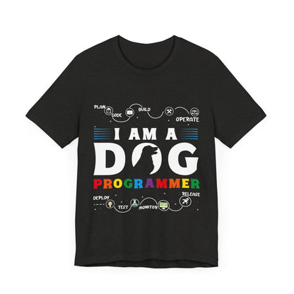 124 - Dog Programmer - T-shirt