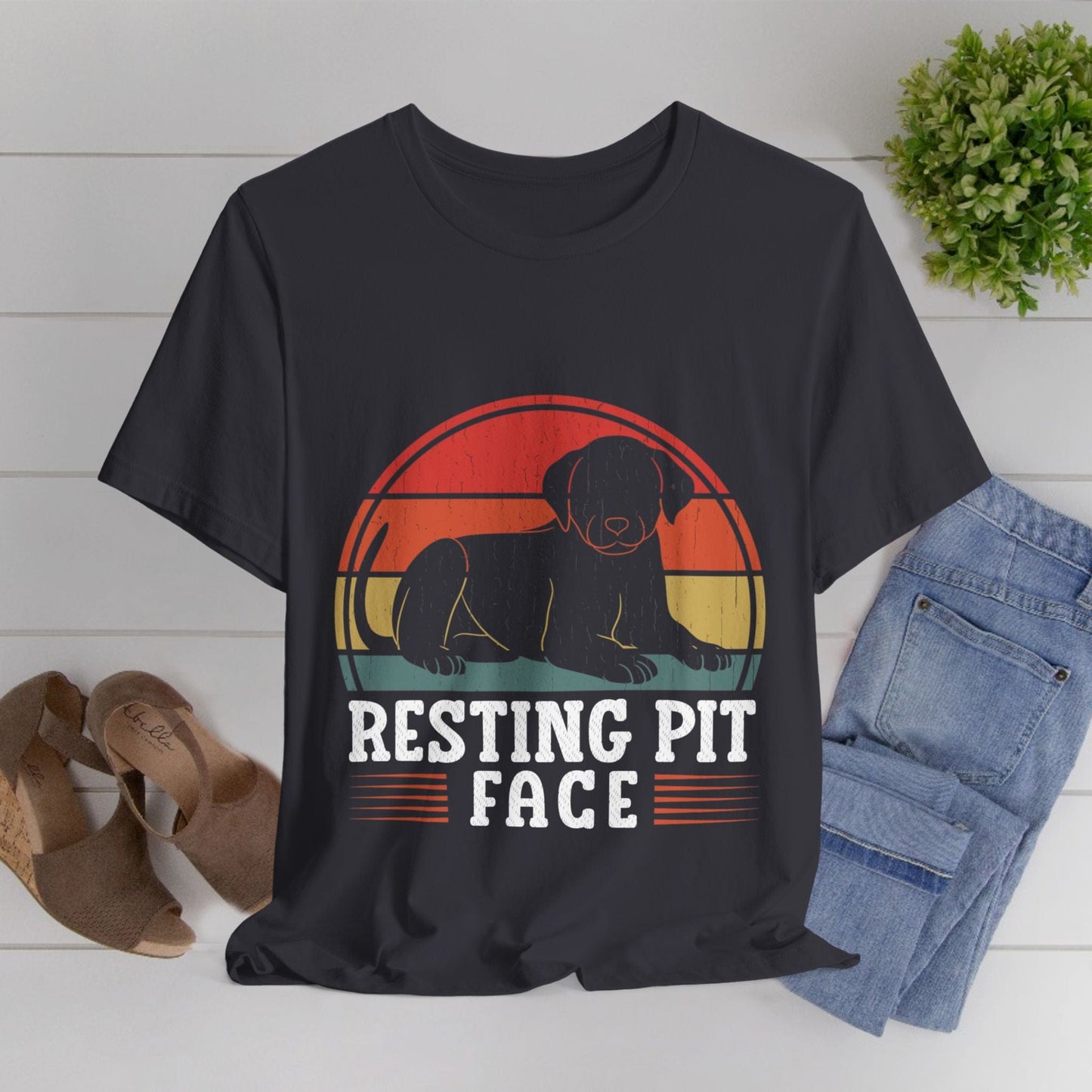 142 - Resting Pit Face - T-shirt