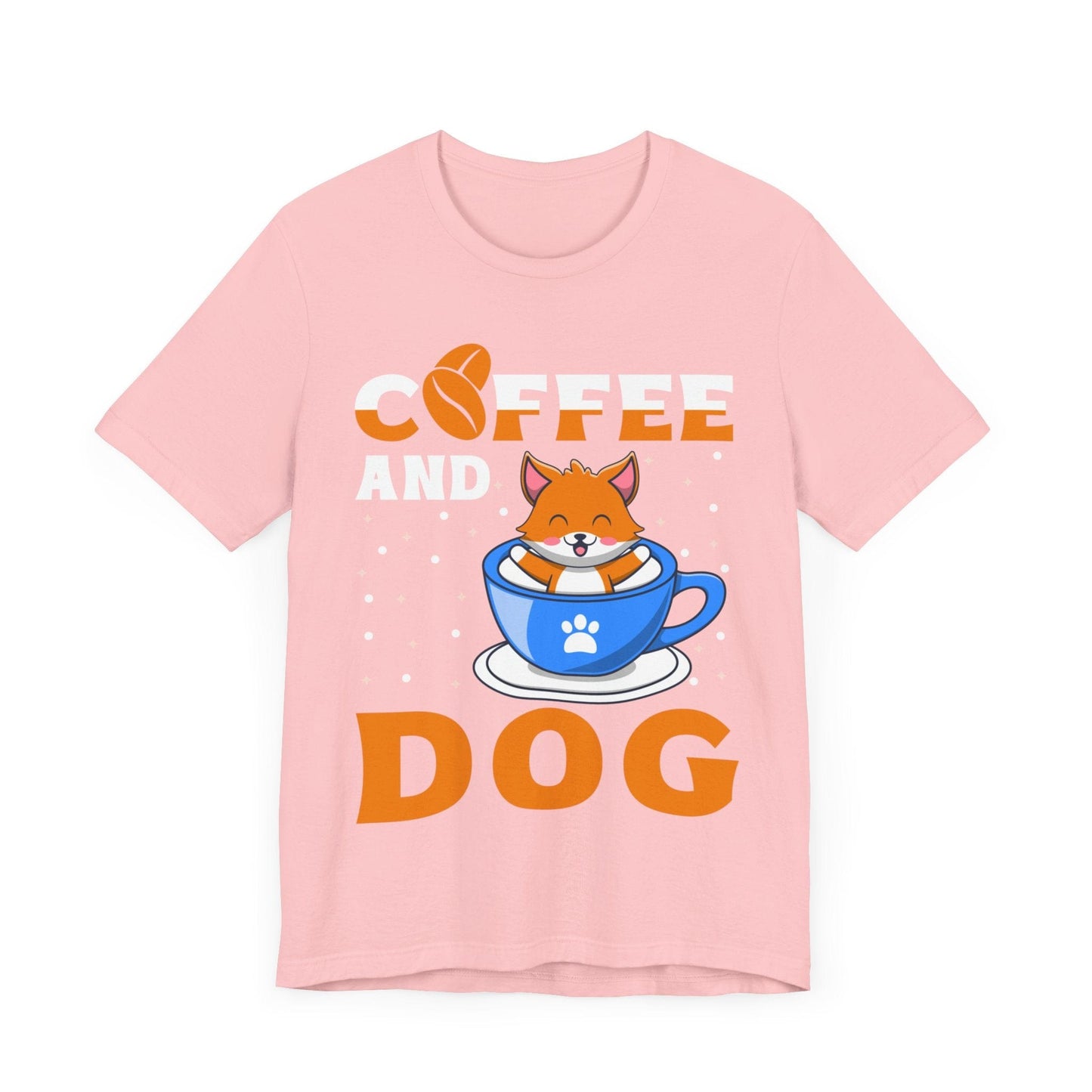 120 - Coffee and Dog - T-shirt