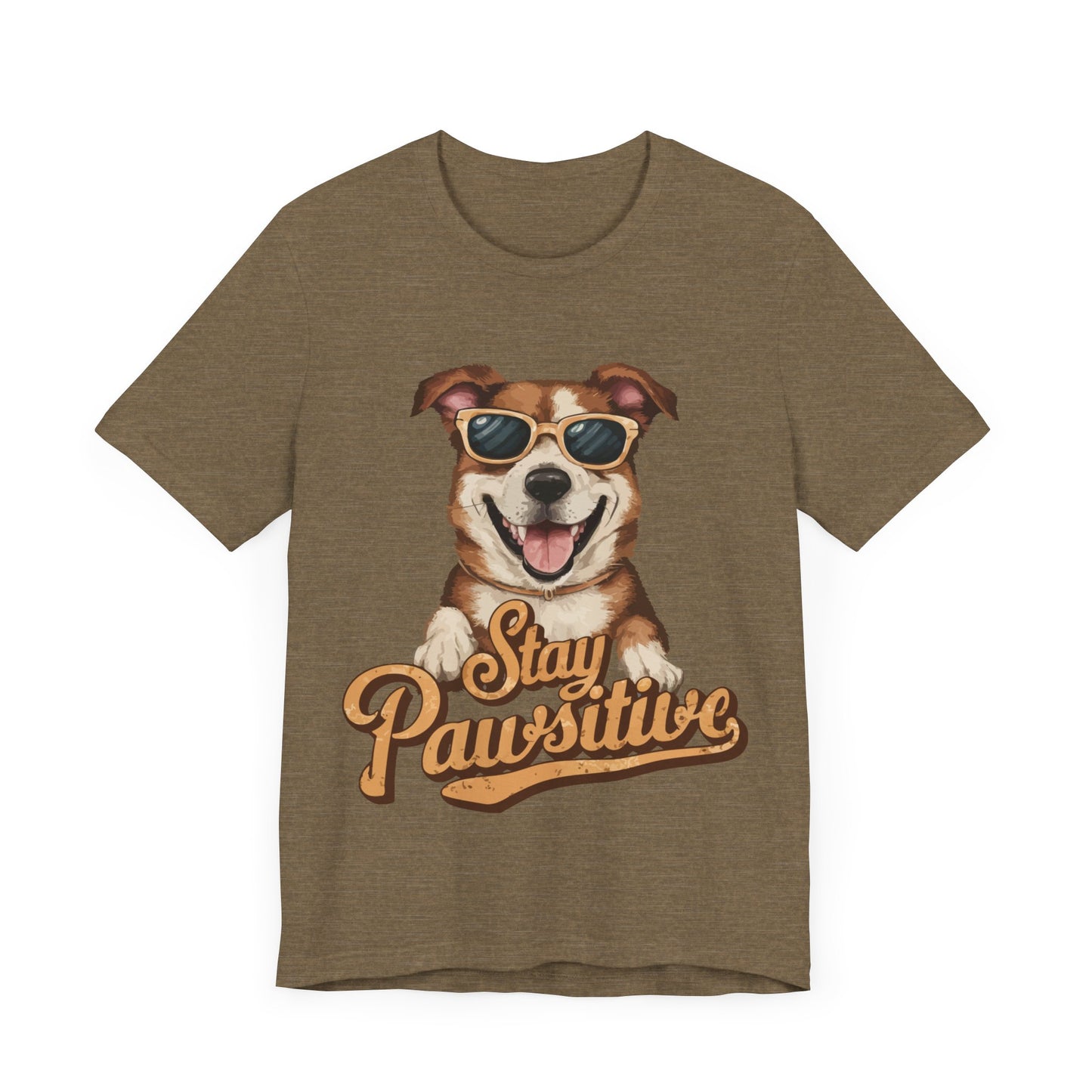 196 - Stay Pawsitive - T-shirt