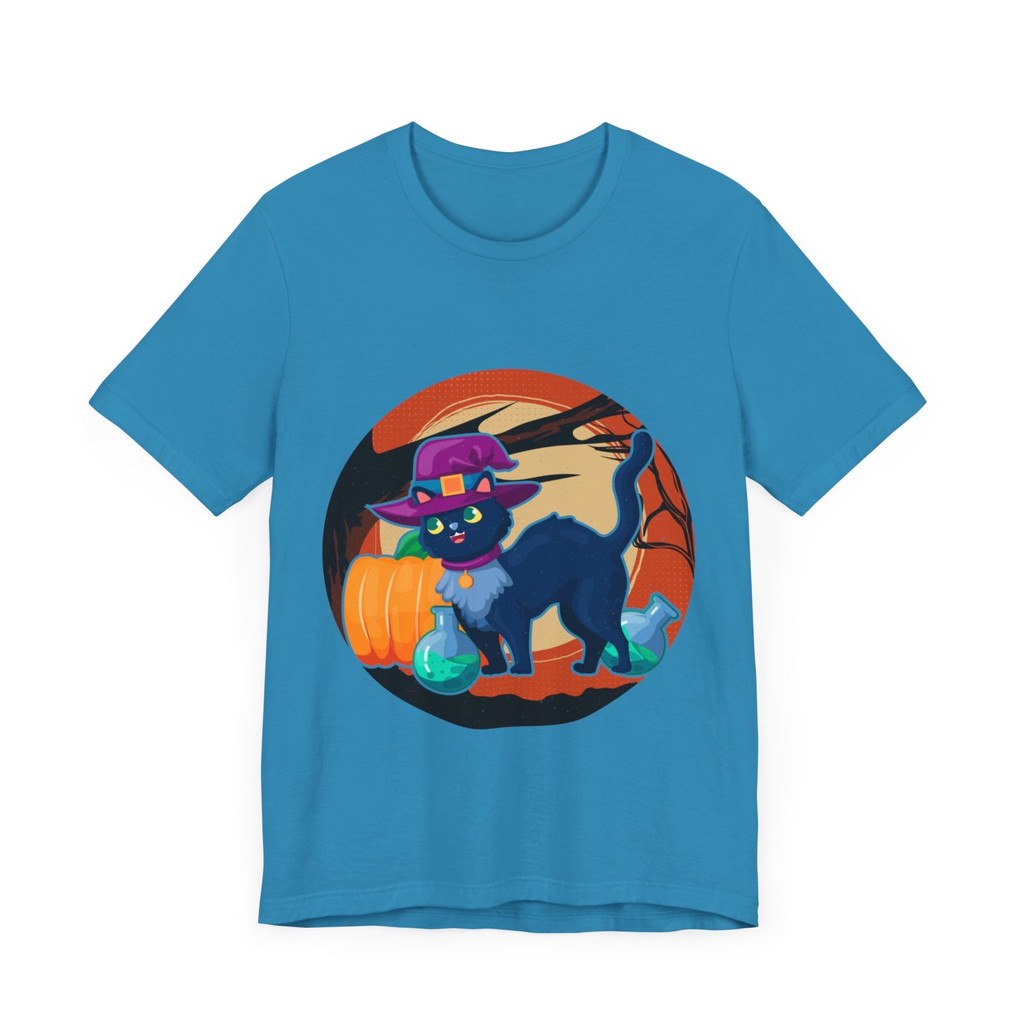 33 - Halloween Cat - T-shirt