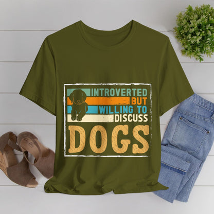 143 - Discuss Dog - T-shirt