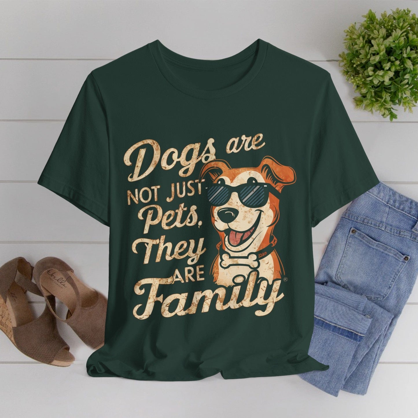 165 - Dogs are Not Just Pets - T-shirt