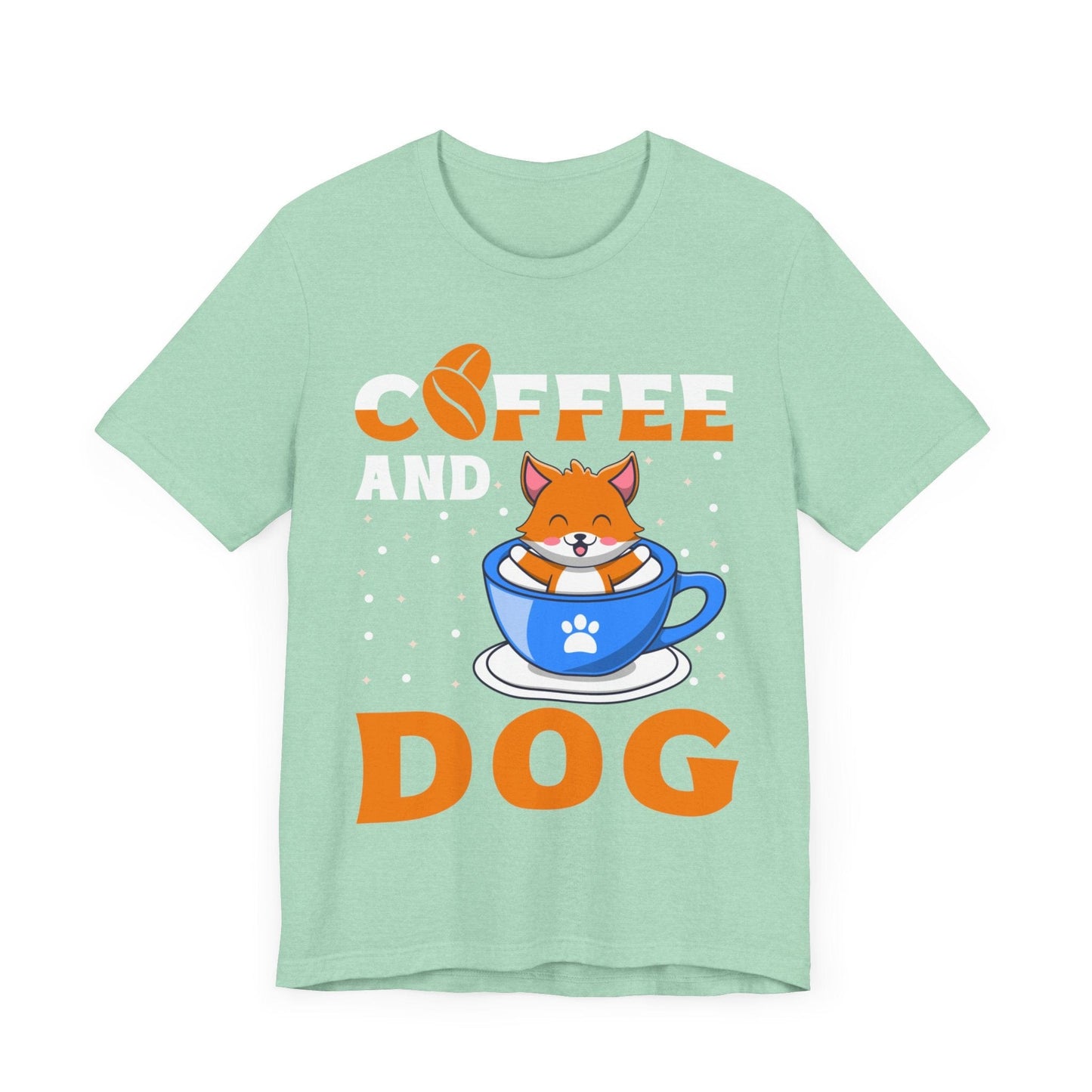 120 - Coffee and Dog - T-shirt