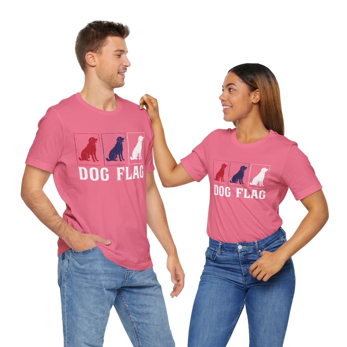 51 - Dog Flag - T-shirt