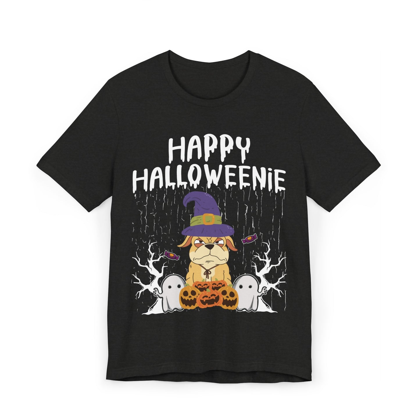 28 - Happy Halloweenie - T-shirt