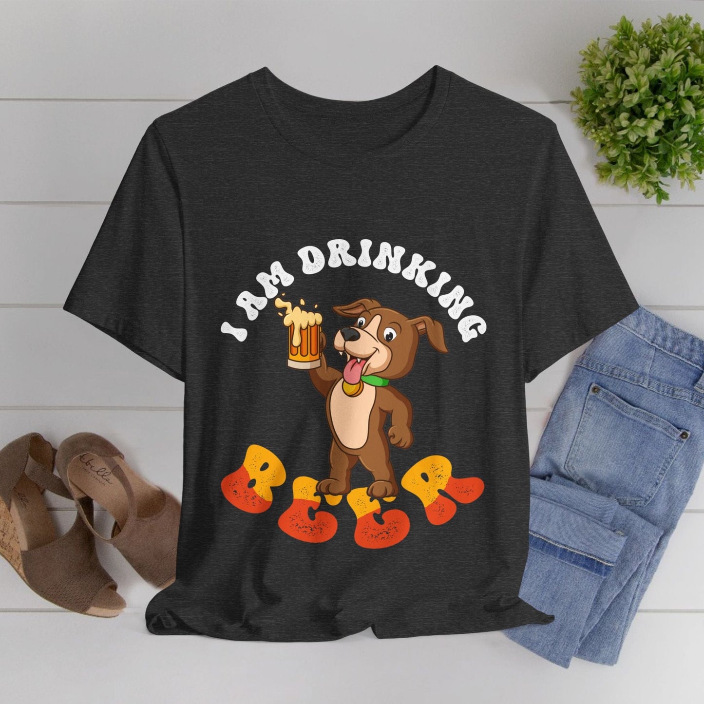 127 - I am Drinking - T-shirt