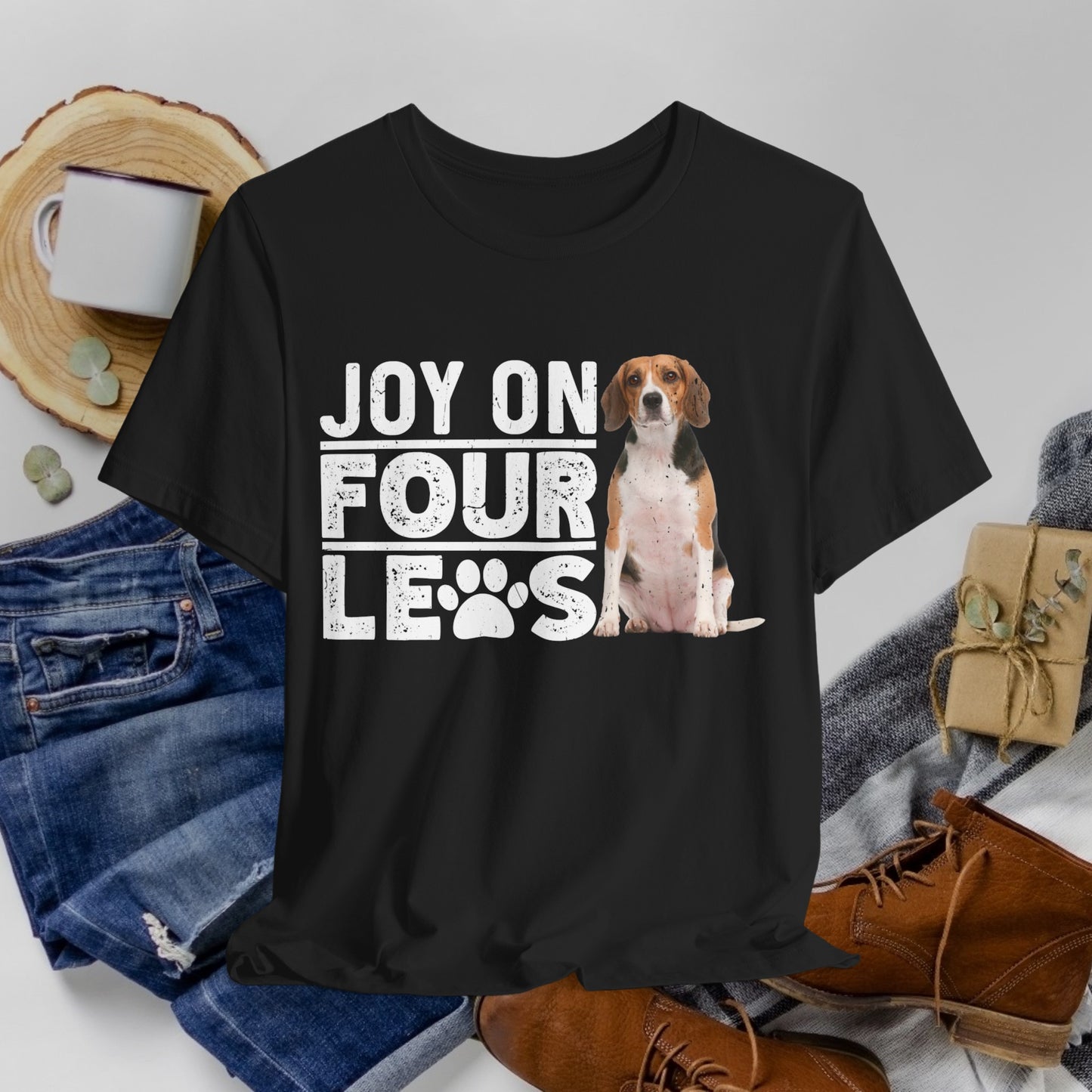 36 - Joy On Four Legs - T-shirt