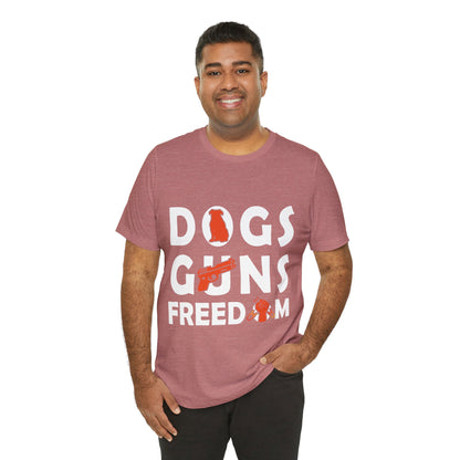 99 - Dogs Guns - T-shirt