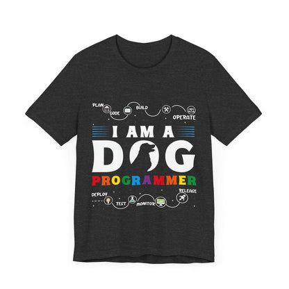 124 - Dog Programmer - T-shirt