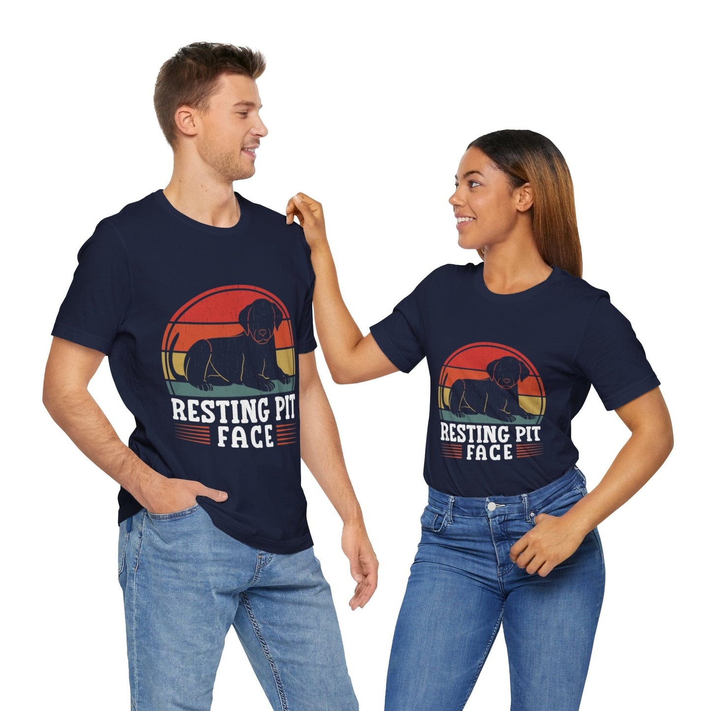 142 - Resting Pit Face - T-shirt