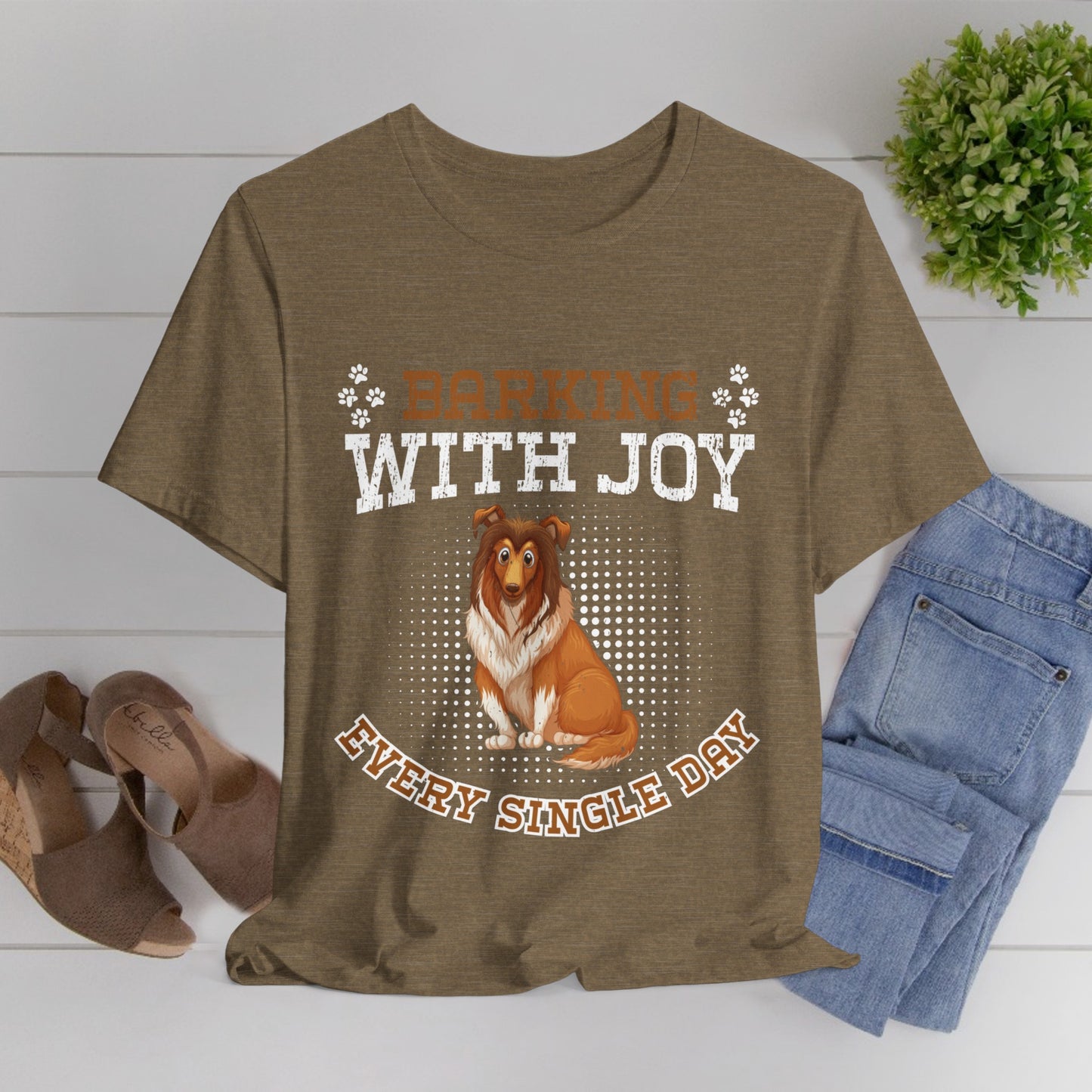 97 - Barking With Joy - T-shirt