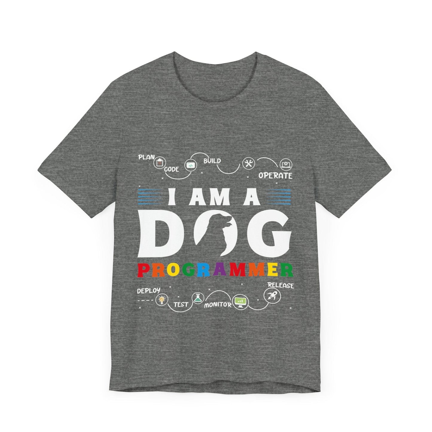 124 - Dog Programmer - T-shirt