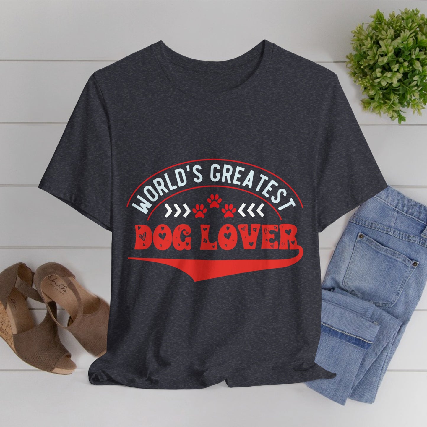 90 -Greatest Dog Lover - T-shirt